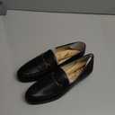Sam Edelman Women's Loraine Loafer, Black Leather, 7 Wide