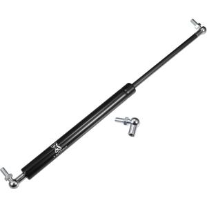 X AUTOHAUX 1 Set 18inch 134lbs/600N Black Lift Supports Struts Shocks Gas Spring with Ball Stud Mounting Bracket Universal for RV Car Truck Boat