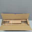 QDWIS Boho Natural Wood Curtain Rods for Windows 66 to 120 inch 1" Adjustable Heavy Duty Curtain Rod with Handmade Wood Grain Design Decorative Drapery Rods for Living Room Bedroom Outdoor