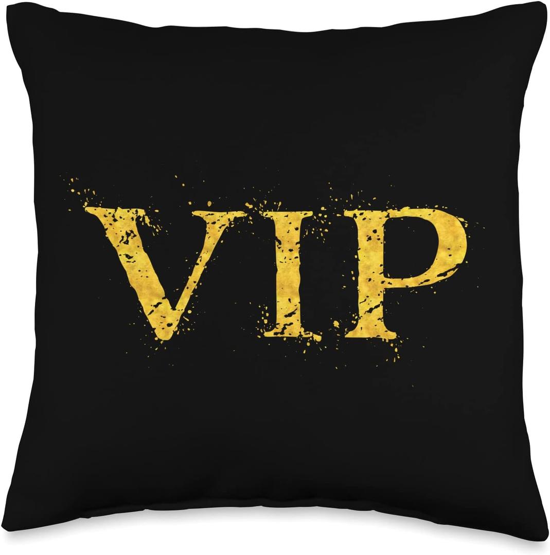 VIP Very Important Person Party Guest Gift Throw Pillow (16x16)