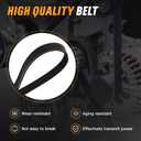 Engine Serpentine Belt Tensioner Bolt Idler Pulley Drive Kit Fit for Ford Ranger, for Mazda B3000, OHV V6 3.0L, 1997 1998 1999 2000 2001 2002 2003 2004 2005 2006 - Replace 38385 38001 6PK2243
