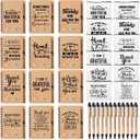 Thank You Gifts Inspirational Spiral Notebook and Makeup Bag (12, Inspirational)