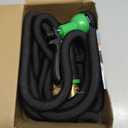 Flexi Hose Expandable Garden Hose with 8 Function Nozzle, 50FT - Lightweight Retractable Garden Hose, Water Hose - No-Kink Flexibility, 3/4 Inch Solid Brass Fittings and Double Latex Core