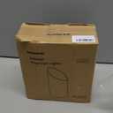 SUNVIE 2 Pack Uplighting Indoor Floor Can Light, 5W Up Lights with 2700K LED GU10 Bulbs, Uplights Floor Spot Lights Indoor for Home Accent Lighting, 5.9 FT Plug Cord & Foot Switch (White)