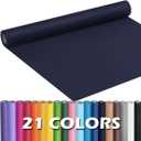 PerkHomy Navy Blue Kraft Paper Roll 17.5" x 960" (80') for Gift Wrapping Bouquet Flower Art Painting Craft Writing Packaging Shipping 80GSM 55LB (Navy Blue, 17.5" x 80')