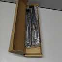 Ravinte 5-Pack 10-Inch Solid Square Cabinet Pulls - Oil-Rubbed Bronze Handles for Kitchen Cabinets & Drawers (10" Hole Center)