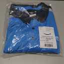 LULY YANG DSP Men's Active Polo - Long Sleeve (Blue)