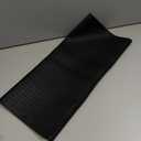 Suclain Stove Top Cover for Electric Stove 28" x 20" Foldable Glass Cooktop Protector Black Flat Silicone Mat Induction Ceramic Cooktop Oven Top Cover Dish Drying Mat for Christmas gifts