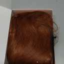 Long Ginger Wig with Bangs for Women,4x4 Realistic Scalp, Free Parting,Layered Hairstyle Synthetic Heat Resistant for Daily Party Use 26 inch