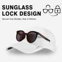 TOP-EX XL/XXL Mens Breathable Baseball Cap for Workouts, Running - Water Activated Cooling Fabric - Unstructured (White)