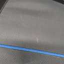 Case-it Mighty Zip Tab Zipper Binder, 3" O-Ring with 5-Color tabbes, Expanding File Folder and Shoulder Strap and Handle, D-146-Denim Blue