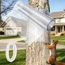 Squirrel Baffle for Tree Trunk,Squirrel Tree Guard Trunk Protector for Wooden Post Bird Feeder,Outside Baffle Guard Protector from Raccoon Deer Iguana (59inch)