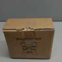 Weighted Vest with Adjustment Straps for Men Women, 8lbs/ 12lbs/ 16lbs/ 20lbs Weight Vest with Reflective Stripes for Workout, Strength Training, Running, Fitness, Hiking, Weight