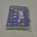 Guolely Busy Board Montessori Toy for 3-6 Year Old Toddlers - Educational Activity Developing Sensory Board for Fine Basic Dress Motor Skills - Travel Toys for Plane Car, Gift for Boys Girls (Blue)