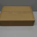 AmazerBath 7 Inches Bamboo Toilet Stool Squat for Adults, Foldable Poop Stool for Bathroom, 0.79" Thickness Potty Step Stool with Non-Slip Strip, No Assembly Required, Space-Saving, White