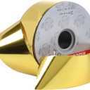 Shiny Waterproof Ribbon,Curling Ribbon for Gifts Package Wrapping,Crafting. (Gold, 2inch x 100yards)