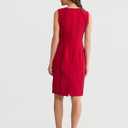 Kasper Women's Sleeveless Sheath Dress with Corded Piping Detail 8