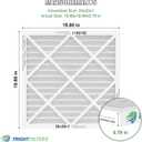 TRIGHTFILTERS 20x20x1 Air Filter 2 Pack, Durable MERV 8 Pleated Home HVAC AC Furnace Filters, Lightweight Compact Air Conditioner Filter Replacement