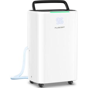 5000 Sq.Ft Dehumidifier for Basement with Drain Hose, PLUSCENT Max 52 Pint/Day Dehumidifiers for Home Bedroom Bathroom, 4 Modes, Smart Humidity Control, Auto Restart, Auto Defrost, 24H Timer 5000 Sq.Ft Dehumidifier for Basement with Drain Hose, PLUSCENT Max 52 Pint/Day Dehumidifiers for Home Bedroom Bathroom, 4 Modes, Smart Humidity Control, Auto Restart, Auto Defrost, 24H Timer