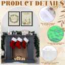 VioraWhite 12 Pcs Seasonal Diamond Art Set for Adults Holiday Theme Diamond Painting Kits for Women DIY Cartoon 5d Rhinestones Crafts Gifts with Tools for Home Wall Decoration(Snow)