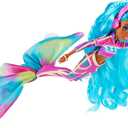 MERMAID HIGH, Oceanna Deluxe Mermaid Doll & Accessories with Removable Tail, Doll Clothes and Fashion Accessories, Kids Toys for Girls Ages 4 and Up
