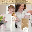 New Mom Birthday Gift for Women, Sculpted Hand-Painted Mom and Baby Child Figures Statues,Thanksgiving/Christmas Mama Gifts Figurine