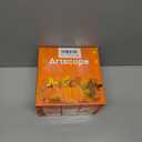 2 x Artscope Fall Decorative Throw Pillow Covers 20x20 Inch Set of 4 Fall Gifts for Home Decor, Striped Autumn Pumpkin Maple Leaves Harvest Decoration Pillow Cases for Home Sofa Couch Decor-Orange B