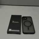 TOCOL for iPhone 13 Case, Full Camera Protection, Compatible with Magsafe, Drop Protection, Translucent Magnetic Matte Phone Case for iPhone 13 6.1 inch (Black)