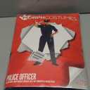 Morph Police Costume Men, Cop Outfit Men, Police Costume Adult, Halloween Costumes For Adults (X-Large)