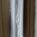 Heavy Duty Tension Pole with Suction Base & One-Click Extension, 1.26in Steel Clothes Rail & Curtain Rod 41-122in, No Drill Telescopic Pole, 66lb Support, Multi-Purpose for Drying, Bathroom, Wardrobe, White