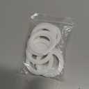 DERNORD PTFE (Teflon) Tri-Clamp Gasket O-Ring - 1.5 Inch Style Fits OD 50.5MM Sanitary Pipe Weld Ferrule (Pack of 10)
