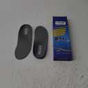 Plantar Fasciitis Feet Insoles Arch Supports Orthotics Inserts Relieve Flat Feet, High Arch (Mens 6-6 1/2 | Womens 8-8 1/2) (Gray)