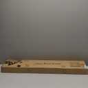 Allesin Faux Wood Blinds 2 inch Slat Cordless Design Room Darkening Blinds for Indoor Windows Easy to Install & Durable Horizontal Windows Blinds Inside/Outside Mount,22" W x 48" L,Pearl White