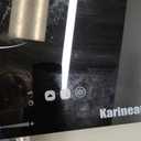 Karinear 2 Burner Electric Cooktop 110V, Portable Electric Stove with Handle, Knob Control Electri Hot Plate, Ceramic Countertop Burner, Timer, Safety Lock, 9 Power Level, 2000W, 24 inch(White)
