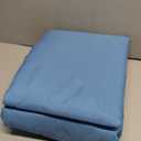 Extra Deep King Sheet Set - 6 Piece Breathable and Cooling Sheets - Hotel Luxury Bedding for Women, Men, Kids & Teens - Easy & Secure Fit - Soft, Wrinkle Free & Comfy - Extra Deep Pockets - Denim Blue