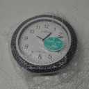 La Crosse Technology WT-3129B 12 Inch Atomic Analog Wall Clock, Pack of 1, Black