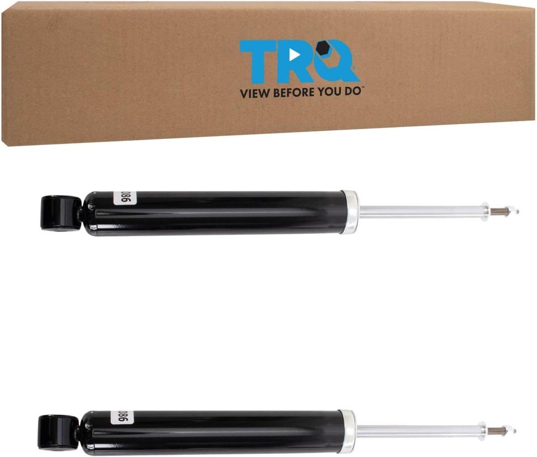 TRQ Rear Shock Absorber Set Compatible with 2010-2016 Cadillac SRX