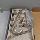 hansgrohe Focus Gold Bar Kitchen Faucet, Bar Sink Faucet Single Hole, Faucet for Kitchen Sink, Brushed Gold Optic 04507251, 1.5