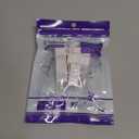 VCE UL Listed CAT6 Keystone Coupler 5-Pack, Female to Female Ethernet Cable Extender, White