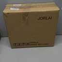 Vinyl Record Player with Built-in Speakers 3-Speed Vintage Record Player Bluetooth Portable Suitcase Turntable Belt-Driven LP Player Support RCA Output and Headphone Output (White Rose Gold)