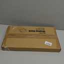 KLM Liquor Bottle Display Shelf, Coffee Syrup Rack Organizer, 3 Step Countertop Liquor Wine Rack, mini bar,liquor cabinet, Home Retro Bar Shelf Stand for Liquor Whiskey, Spirits, Brown