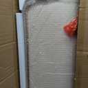 Vintage Linen Bulletin Board with Ornate Gold Frame, Wall Pin Board 19"x31"