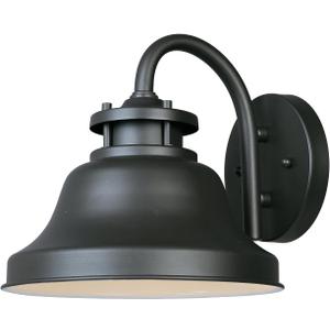 Designers Fountain 31321-BZ Bayport Outdoor Wall Lantern Sconce, 8.5in H, Bronze