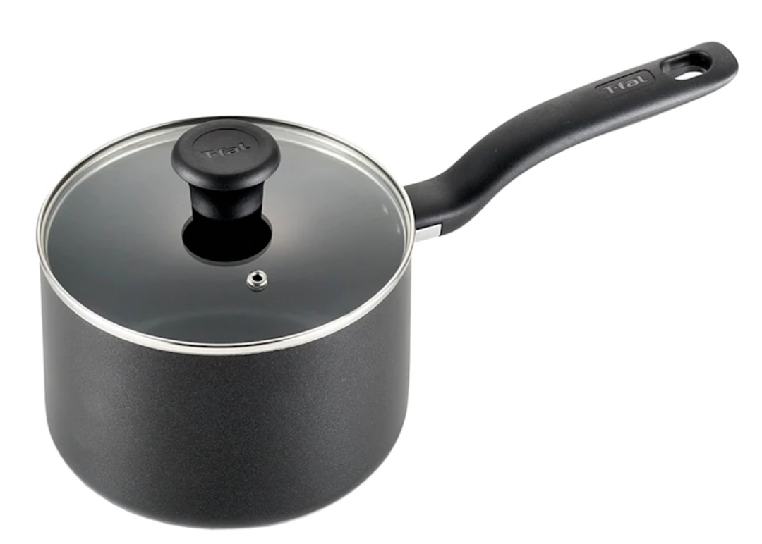 T-fal Specialty Non-Stick Covered Sauce Pot, 3qt