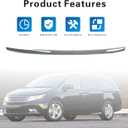 Front Upper Grille Grill Molding Trim For Honda Odyssey 2011 2012 2013