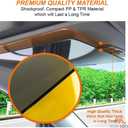 Car Sun Visor (Pack of 2), Tac Extension, 2 in 1 for Day and Night Anti-Glare, Anti Dazzle and Anti UV HD Automobile Windshield Visor by Mobi Lock
