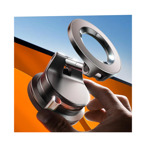 LISEN for Magsafe Car Mount, Phone Holders for Your Car, Magnetic Car Accessories for Women Men Truck Jeep BMW, Vacuum Gifts for Mother Day for iPhone 17 Pro Max 16 15 14 13 12, Samsung S26, Black