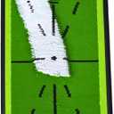 Eagle Mat Pro Premium Grade Golf Swing Training mat Designed to Track Ball Impact and Swing Path for Accurate Feedback and Better Practice.