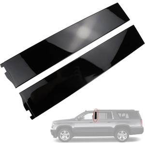 926-243 926-244 Rear Driver Passenger Side Forward Door Applique Window Trim Molding Compatible with Cadillac Escalade/ESV Fit for Chevrolet Tahoe Chevrolet Suburban/3500 HD GMC Yukon/XL 2015-2018