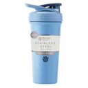 BlenderBottle Sport Sleek Insulated Stainless Steel Shaker Bottle with Wire Whisk, 25-Ounce, Dusty Blue – Protein Shakes & Hydration for Athletes & Fitness Enthusiasts, Easy Mixing, Slim Easy to Hold, Keeps Drinks Cold, Lockable Lid
Sleek, Insulated,